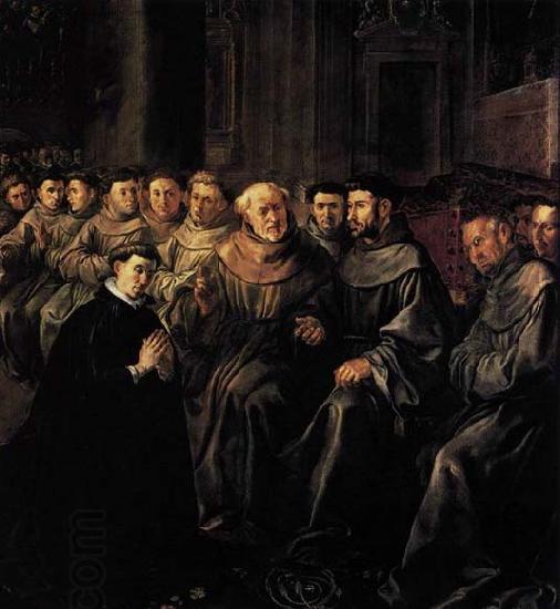HERRERA, Francisco de, the Elder St Bonaventure Enters the Franciscan Order China oil painting art